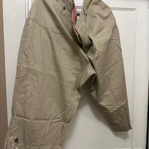 Khaki Capri with Star Detail